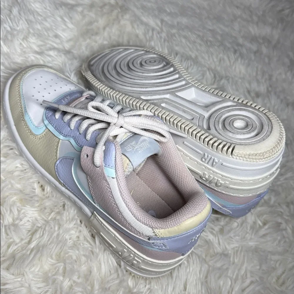 Nike Cream and White Sneakers